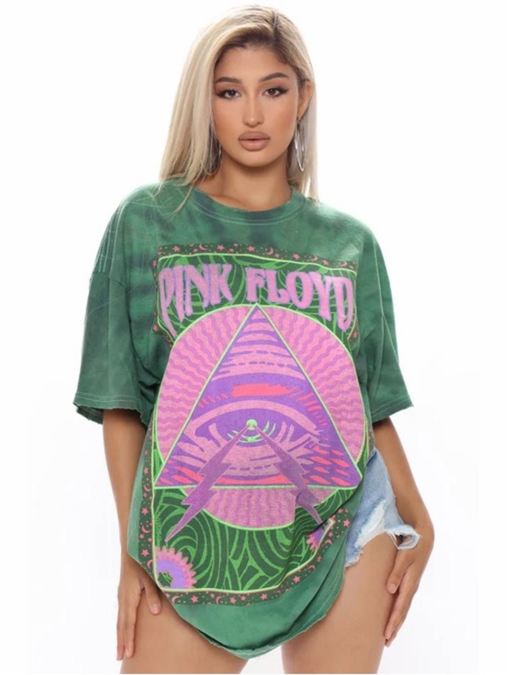 Fashion Nova Pink Floyd T-Shirt